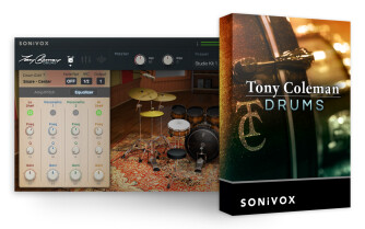 Tony Coleman plays drums for SONiVOX