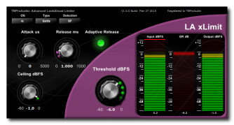 TBProAudio launches the LA xLimit limiter plug-in