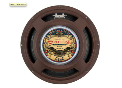 Warehouse Guitar Speakers G12C