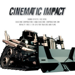 Bluezone sort Cinematic Impact Sound Effects