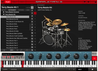 IK Multimedia Terry Bozzio Drums