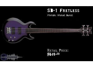 Schecter SB-1 Fretless