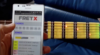 Labana Technology shows FretX at Midem