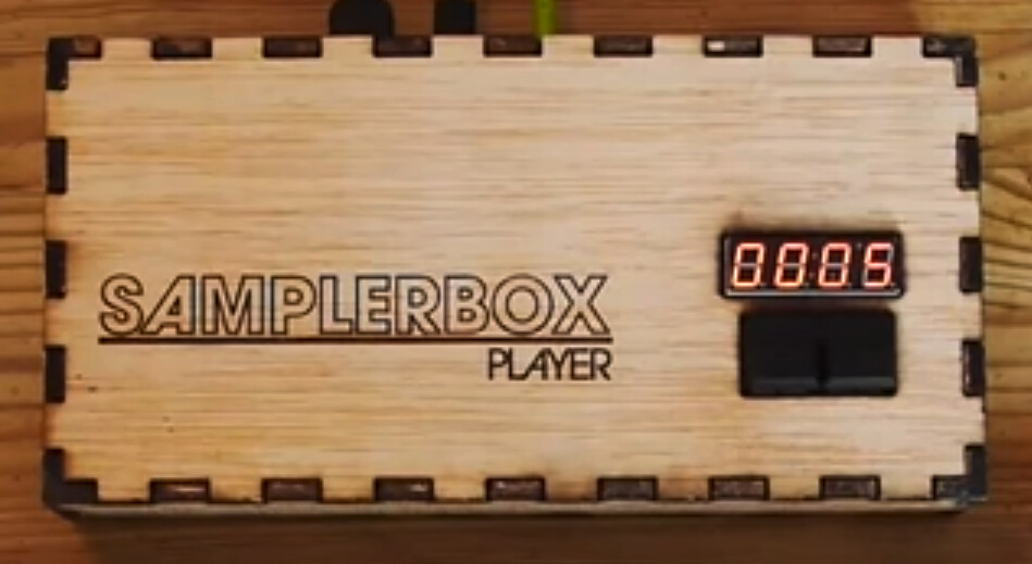SamplerBox, a DIY hardware sample player