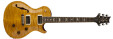 The PRS P245 guitar in semi-hollow format