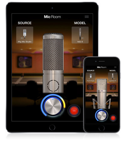 Microphone modeling app for iOS