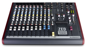 Allen & Heath launches new ZED mini mixers