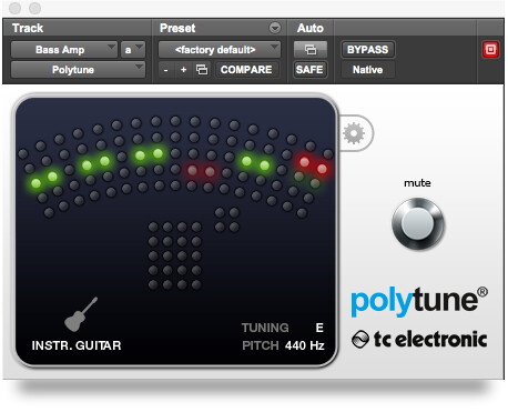 The PolyTune tuner is now a plug-in