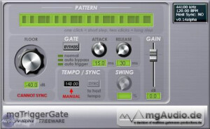 mgAudio mgTriggerGate [Freeware]