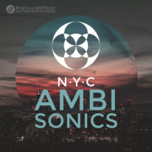 Pro Sound Effects NYC Ambisonics