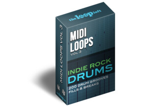 The Loop Loft Indie Rock Drums MIDI Drum Loops