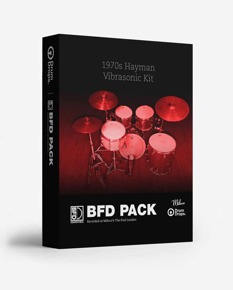 Drumdrops has two more drum kits for BFD
