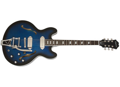 Epiphone Gary Clark Jr. "Blak & Blu" Casino Bigsby
