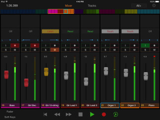 Mise à jour Avid Pro Tools Control pour iPad