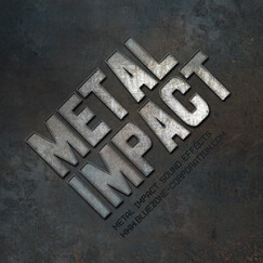 Bluezone sort Metal Impact Sound Effects