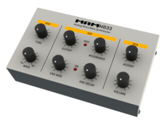 Séquencer une mb33 avec une Machinedrum