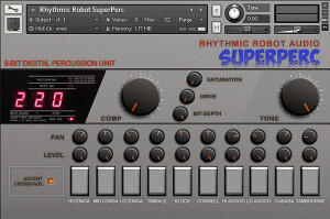 Rhythmic Robot SuperPerc