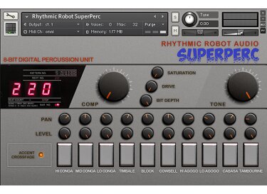 Rhythmic Robot SuperPerc