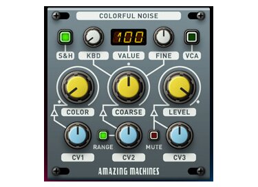 Amazing Machines Colorful Noise