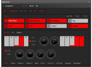 Xt Software Machine3