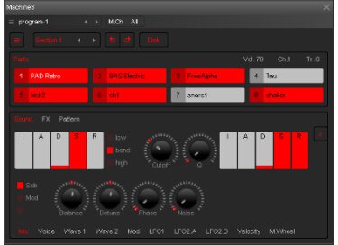 Xt Software Machine3