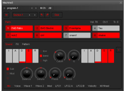 Xt Software Machine3