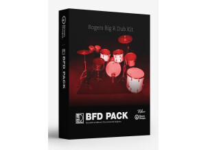 Drumdrops 1970s Rogers Big R Dub Kit - BFD Pack