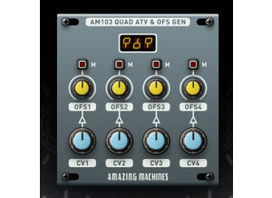 Amazing Machines AM103 Quad Attenuverter & Offset Generator