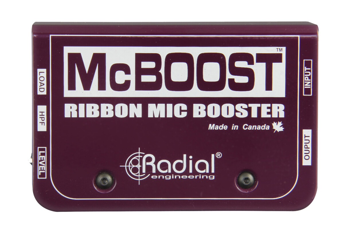 Radial releases McBoost mic signal booster
