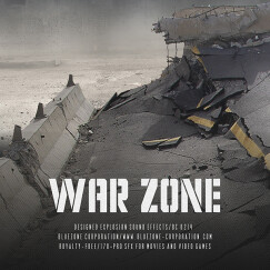Bluezone War Zone, banque d'effets d'explosion