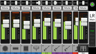 Le Mackie Master Fader en version 4.6