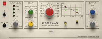 PSP releases 2445 software reverb
