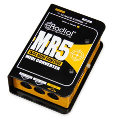 Sortie du convertisseur de signal MIDI Radial MR5
