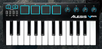 [NAMM] Alesis V-Mini, clavier MIDI rikiki