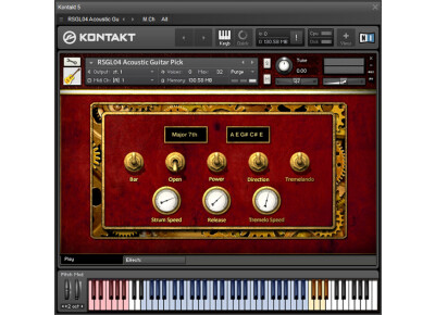 Replika Sound Acoustic Guitar Steel Strings V6