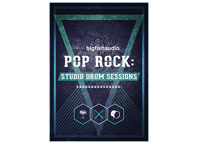 Big Fish Audio Pop Rock: Studio Drum Sessions