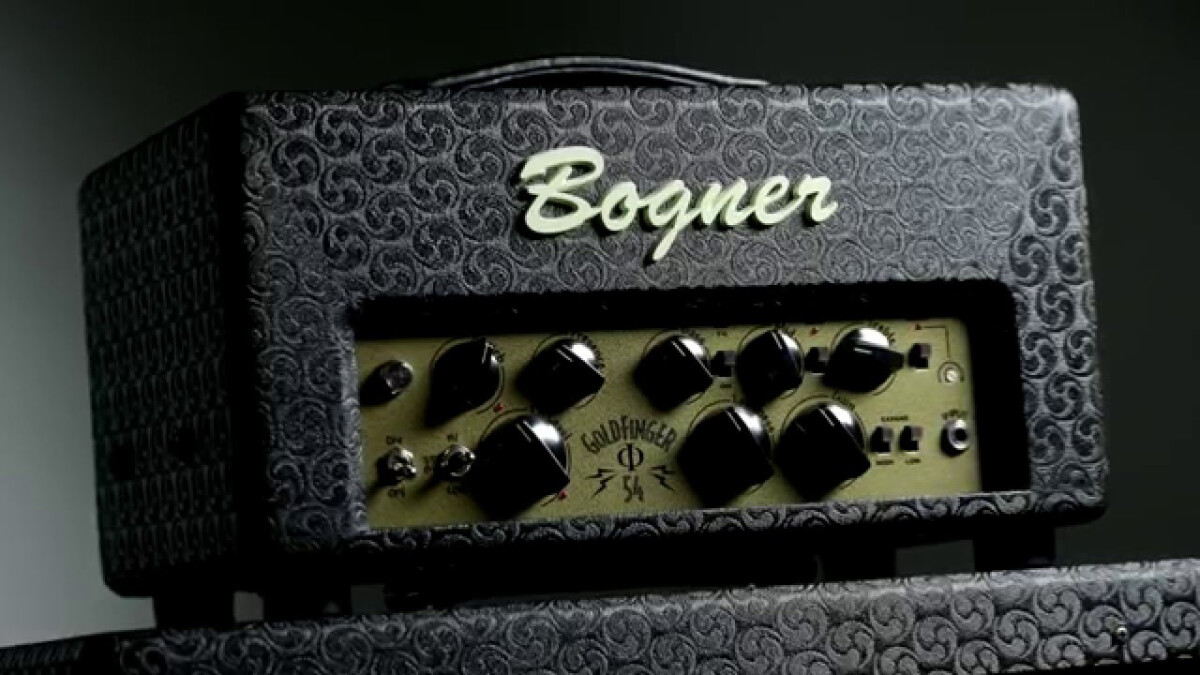 Bogner annonce les amplis Goldfinger 54 Phi
