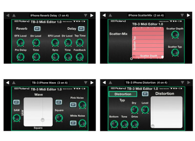 Momo TB-3 Midi Editor for iPhone