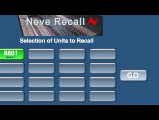 AMS-Neve Recall Software