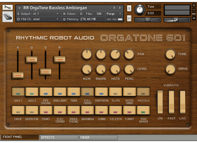 Rhythmic Robot OrgaTone 601
