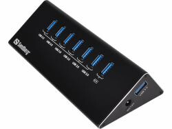Sandberg (Computer Accessories & Audio) USB 3.0 Hub 6+1 ports