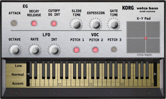 Un éditeur MIDI logiciel pour le Korg Volca Bass