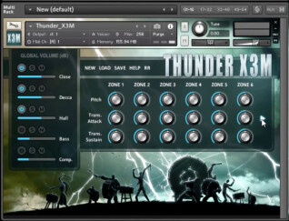 Strezov Sampling annonce Thunder X3M