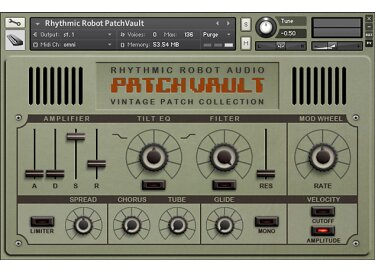 Rhythmic Robot Patchvault Poly6 Factory Set A