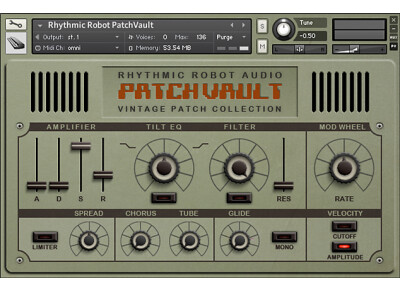 Rhythmic Robot Patchvault Poly6 Factory Set B