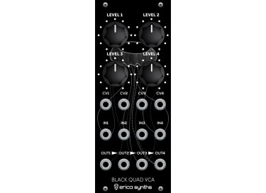 Erica Synths Black Quad VCA