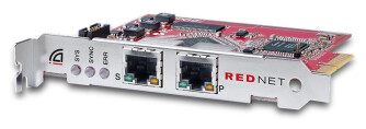 Focusrite présente la carte Dante RedNet PCIeR