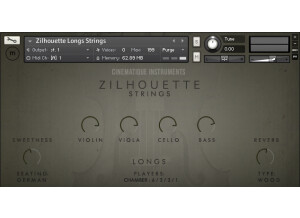 Cinematique Instruments Zilhouette Strings