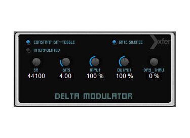 Xfer Records Delta Modulator