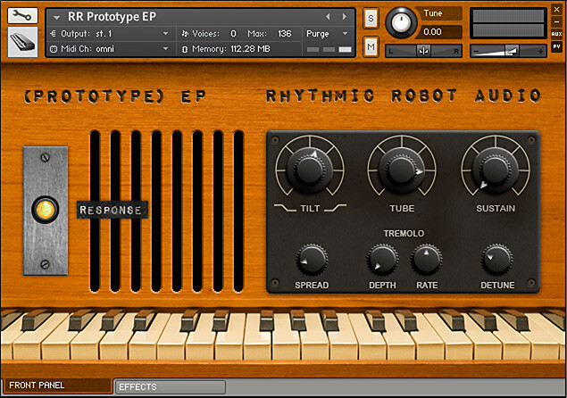Rhythmic Robot Prototype EP pour Kontakt
